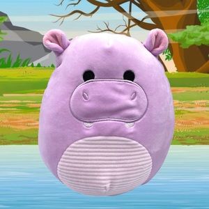 Squishmallows Hanna the Hippo 8”Purple  Soft Pillow Plush Toy